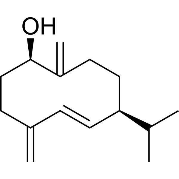 1β-Hydroxy-4(15),5E,10(14)-germacratriene 81968-62-9